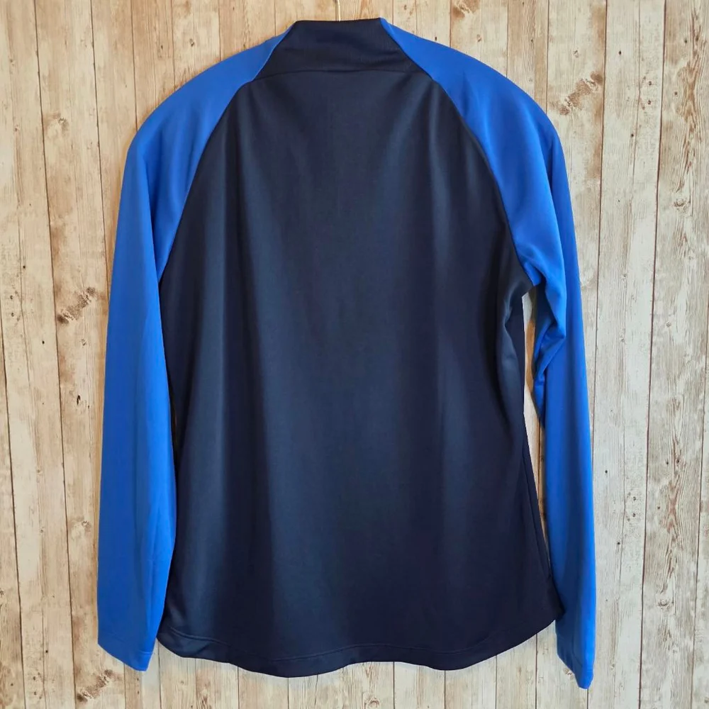Women's Nike Dri-FIT Long sleeve Tshirt Size M Blue Navy